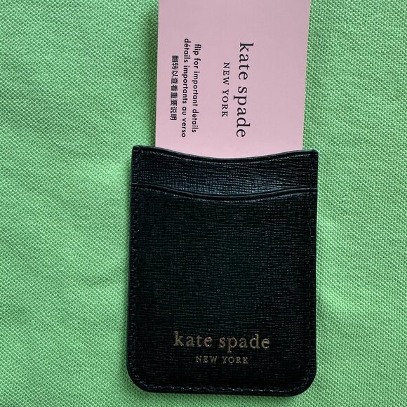 KATE SPADE MORGAN DOUBLE STICKER POCKET:NIB BLACK - Picture 3 of 6